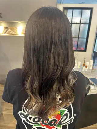 ロング カラー ブリーチ／ヘアセット 🪞🌙minamiのヘアスタイル