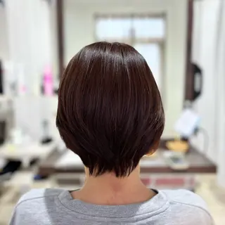 ショート TJ天気予報 しばた ゆらのヘアスタイル