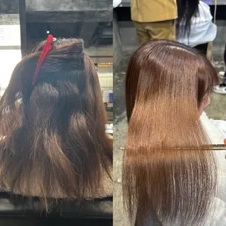 セミロング 川尻 竜正のヘアスタイル