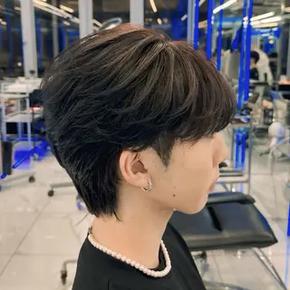 ショート カラー メンズ MEN'S HAIR SENSE 渋谷宇田川交番前 【メンズヘア センス 】所属・♥️モテ髪美容師♠️ REIのヘアスタイル