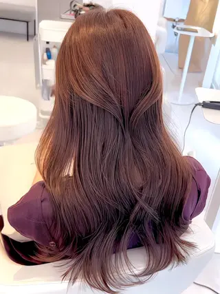 ロング ✨上品可愛い 垢抜けカラー/後藤✨のヘアスタイル