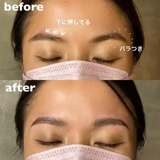 パーマ マツエク・マツパ AIRYVEIL所属・Uehara Tomomiの眉毛・アイブロウイメージ