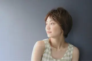 ショート COCU所属・絹笠 賢のヘアスタイル