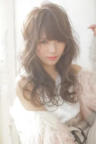 セミロング カラー パーマ カラー/髪質改善スペ シャリスト宮本　伸一のヘアスタイル