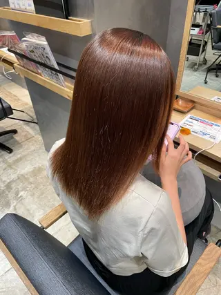 ミディアム inity　杉本 美羽のヘアスタイル