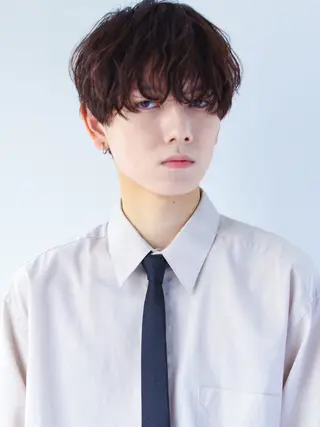 ショート パーマ メンズ gallica表参道 店長/佐藤翼のヘアスタイル