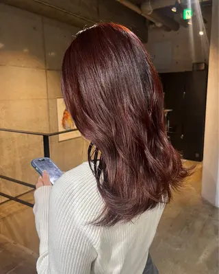 ミディアム カラー rimi/ショート /透明感カラーのヘアスタイル