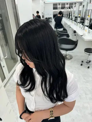 カラー noa🫧美髪/ 透明感カラーのヘアスタイル