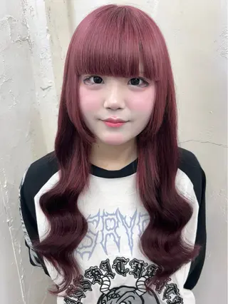 ロング カラー ☁️ྀི ALPHA . RISA☁️ྀིのヘアスタイル