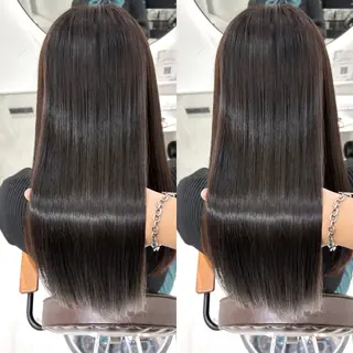 ロング 髪質改善・縮毛矯正 人気No.1💍本木のヘアスタイル