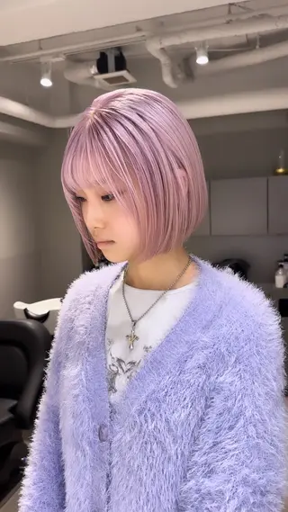 ショート カラー share salon OXY所属・🌈ショートの神様 🌈原田公祐のヘアスタイル