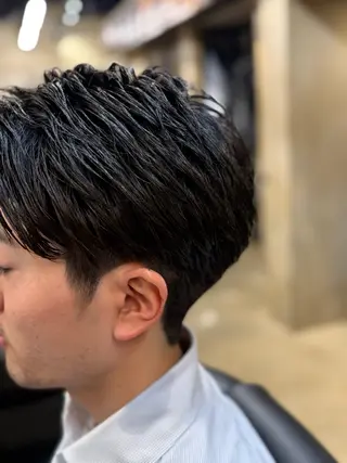 ショート ドルクス上野所属・橋上 一輝のヘアスタイル