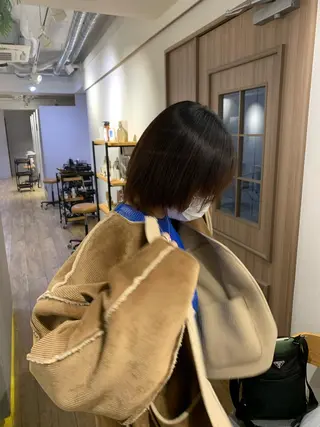 ショート Door代官山所属・詩織/パーマ /代官山のヘアスタイル