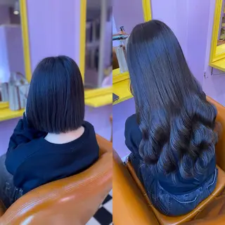 ショート チビ編み込みエクステ どぅ〜す/YUIのヘアスタイル