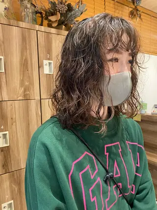 ミディアム パーマ パーマ指名No1 /namiのヘアスタイル