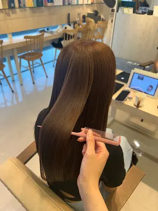 ロング カラー hana/海外風ヘア /レイヤーカットのヘアスタイル