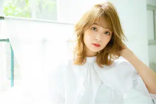 ミディアム カラー パーマ 🇰🇷韓国ヘア/ レイヤー/まさ❣️のヘアスタイル