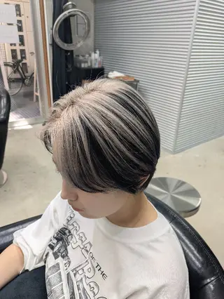 ショート カラー 鳥取のなんでも美容師 松井たかゆきのヘアスタイル