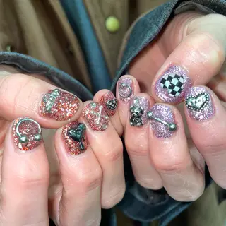 ネイル 【 ネイリスト&アイ リスト】キヨカのネイルデザイン