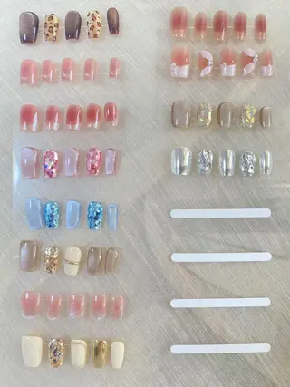 ネイル Alraー 紫豪のネイルデザイン