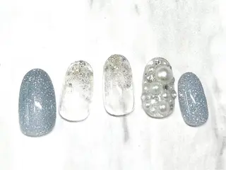 ネイル ネイルPetit Ribbonのネイルデザイン