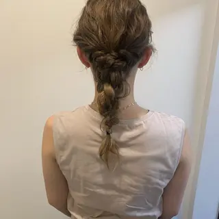 カラー ヘアアレンジ MARU レイヤー/パーマのヘアスタイル