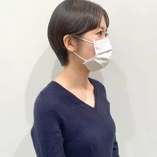 ショート aoi / まるみショートのヘアスタイル