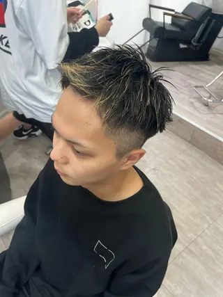 ショート メンズ メンズショート美容師 💈高橋和真💈のヘアスタイル