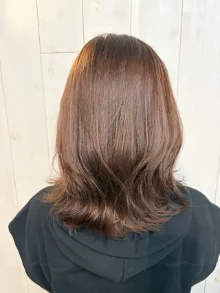セミロング Nicoru*所属・園田 綾佳のヘアスタイル