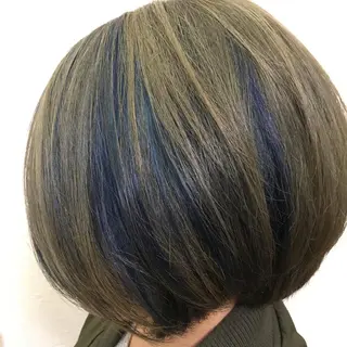 ショート カラー 🦋💜金澤 愛奈💜🦋のヘアスタイル