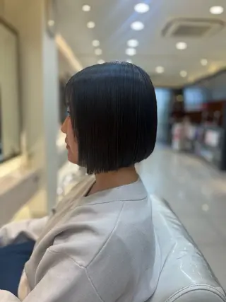 ミディアム The B/ オガワラナのヘアスタイル