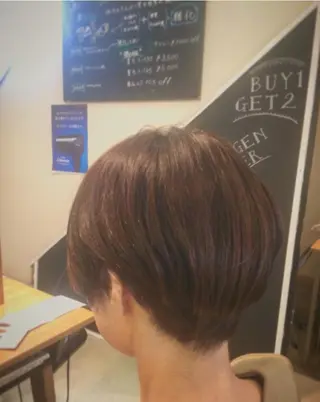 ショート カラー ヘアアレンジ ruearle所属・たつや ・のヘアスタイル