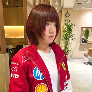 ショート カラー CANAAN hair salon 表参道店所属・🌿‬ナチュラルヘア /パーマ/蒼真🍃のヘアスタイル