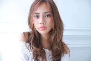 ロング パーマ ヘアアレンジ JYUNESU表参道所属・似合わせhair🔸 アサダ タカコ🔸のヘアスタイル