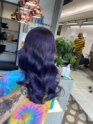 ミディアム カラー jill by gisel＿奥家のヘアスタイル