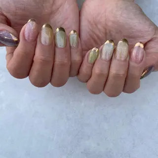 ショート ネイル nail salon neigeのネイルデザイン