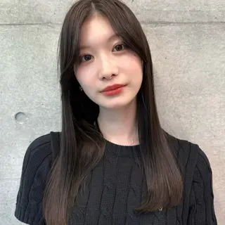 セミロング オシャレ髪✔️ 店長オオキアキヒロのヘアスタイル