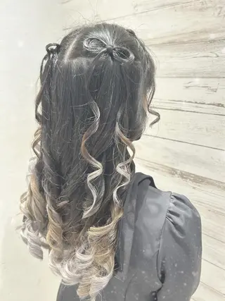 ロング ヘアアレンジ 髪質改善/縮毛矯正 ツヤ髪🩷さつきのヘアスタイル