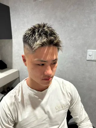 ショート メンズ K-FACTORY狭山ヶ丘店所属・K-FACTORY 角屋　蓮のヘアスタイル