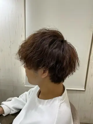 パーマ メンズ イシジマ タカナリのヘアスタイル