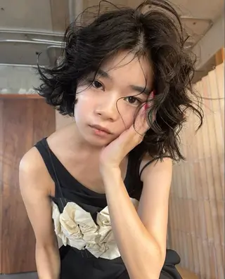 ミディアム zoey kego所属・zoey centuryのヘアスタイル