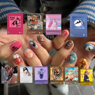 ネイル 小川 柚香のネイルデザイン