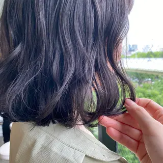 ミディアム カラー 🌼透明感艶カラー オリーブ🌼河村咲のヘアスタイル