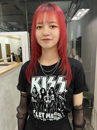 セミロング カラー 金井京介/レイヤー /ボブパーマのヘアスタイル