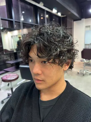 パーマ おしゃれ海外風ヘアー 🏝️yudaiのヘアスタイル
