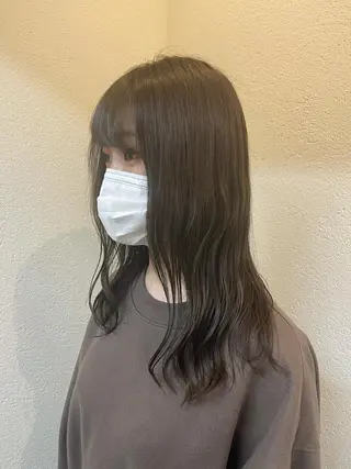 ロング カラー PUUR所属・🍒鈴木 エミリ🍒のヘアスタイル