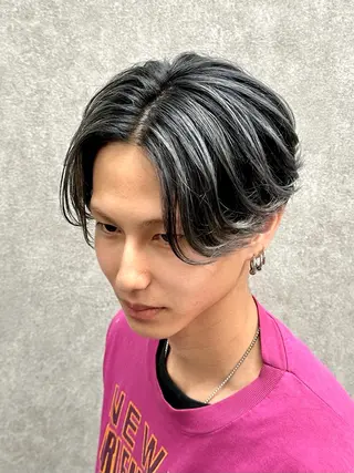 カラー パーマ メンズ 札幌メンズヘア指名 No.1光👑👑のヘアスタイル