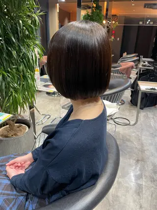 ミディアム カットモデル大募集 🩶銀座/akaneのヘアスタイル