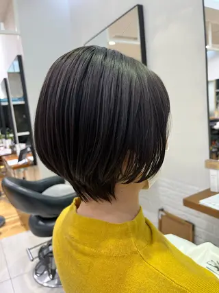 ショート コテ巻き風パーマ🫧 麻尋のヘアスタイル