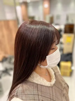 ロング カラー 一樹ハイトーン/ブリ ーチ/透明感カラーのヘアスタイル